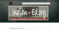 Desktop Screenshot of indian-ed.org