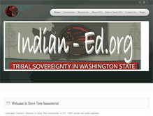 Tablet Screenshot of indian-ed.org